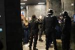София - Размирици след протеста - близо до централата на ДПС-Ново начало