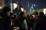 София - Протест и блокиране на бул.Цар Освободител и паркинга на депутатите