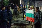 София - Протест и блокиране на бул.Цар Освободител и паркинга на депутатите