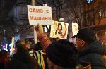Бургас - Протест на граждани-за машинно глауване и оставка на Сарафов