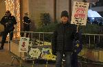 Бургас - Протест на граждани-за машинно глауване и оставка на Сарафов