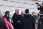 София - Поклонение-сбогуване с Боян Радев