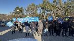Хасково - Минерални бани - Протест на ДПС -Ново начало срещу вдигането на местни данъци