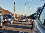 Благоевград - Огромно задръстване преди Симитли посока Банкско и Кулата