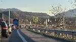 Благоевград - Огромно задръстване преди Симитли посока Банкско и Кулата