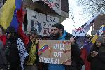 Лондон - Протест пред американското посолство в защита на Венецуела