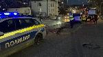 Водач с Фолксваген помете стълб от уличното осветление на хасковския бул. Васил Левски