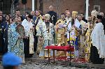 София - Водосвет на бойните знамена пред паметника на Незнания воин