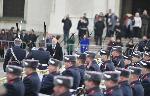 София - Водосвет на бойните знамена пред паметника на Незнания воин