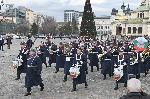 София - Водосвет на бойните знамена пред паметника на Незнания воин