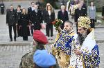 София - Водосвет на бойните знамена пред паметника на Незнания воин