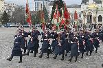 София - Водосвет на бойните знамена пред паметника на Незнания воин