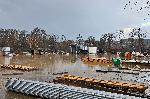Крумовград - Обилни валежи и придошла река, отнесен мост