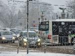 София - Снеговалеж и затруднения на градския транспорт