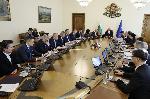 Първо заседание за 2026 г. на правителството   в оставка