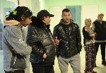 София - Център за бездомни хора - раздаване на пакети с медицински изделия