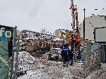Разчистват срутила се къща под напора на строеж в столичния квартал Надежда
