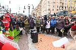 София - 163 години от рождението на Алеко Константинов - тържество пред паметника му на бул.Витоша