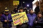 Протест на площад "Независимост" срещу намерението да се премахне машинното гласуване