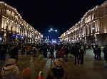 София - Протест на площад Независимост - срещу премахване на машинното гласуване