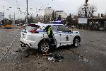 Катастрофа с автомобил на 112  до Моста на влюбените в София