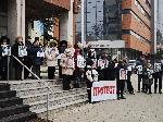 Пореден протест в Плевен заради делото Сияна с инцидент