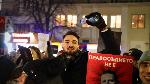 София -  Протест пред Съдебната палата за оставката на Сарафов
