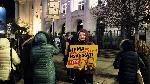 София -  Протест пред Съдебната палата за оставката на Сарафов
