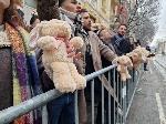 Студентски протест пред сградата на Висшия съдебен съвет, отново с искане за оставка на Борислав Сарафов