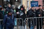 София -  Студенти протестират пред ВСС за оставката на Сарафов