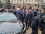 София -Изпращане  на президента Радев