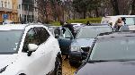 София - Инцидент с автомобил на служебния паркинг на парламента