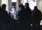 Червен бряг - Протест по повод катастрофата със загиналия д-р Цветан Костадинов