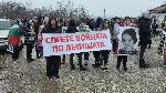 Телиш - Пътна блокада - протест