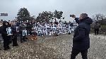 Телиш - Пътна блокада - протест