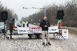 Телиш - Пътна блокада - протест