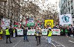 Лондон - Протест в защита на Палестина и контрапротест срещу иранския режим