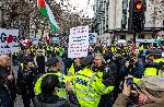 Лондон - Протест в защита на Палестина и контрапротест срещу иранския режим