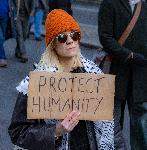 Лондон - Протест в защита на Палестина и контрапротест срещу иранския режим