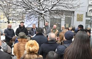 София- УННС откриване паметна плоча по повод 105 години