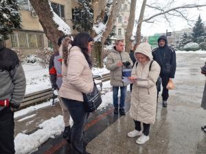 Видин - Протест срещу насилието