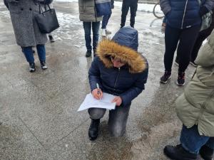 Видин - Протест срещу насилието