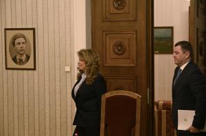 София- Президентът Илияна Йотова - консултации за служебен кабинет