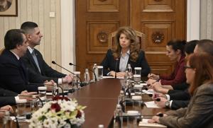 София- Президентът Илияна Йотова - консултации за служебен кабинет