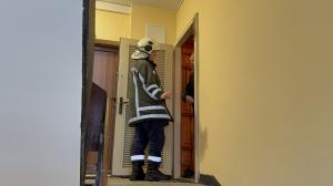 Комин се запали във вход А на блок №15 в хасковския квартал “Орфей”