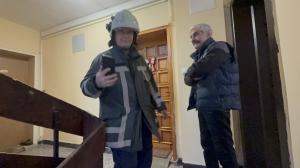 Хасково - Пожар на комин в жилищен блок