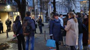 София - Протест пред МЗ в подкрепа на лекарите във Варна