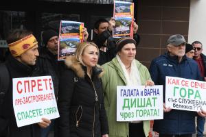 Варна - Протест против презастрояването