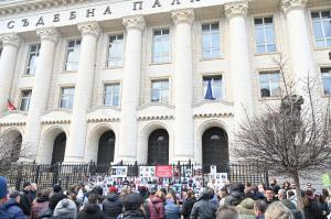 София - Протест на Николай Попов и "Ангели на пътя"