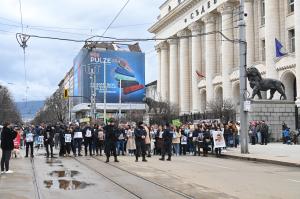 София - Протест на Николай Попов и "Ангели на пътя"
